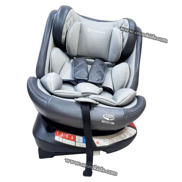 Siège Auto Isofix Pivotant 0-36 kg – Popypapa – Image 5