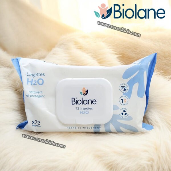 Lingettes épaisses H2o pour bébé - BIOLANE