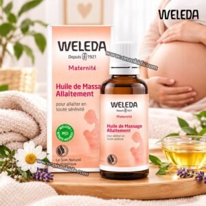 Huile de Massage Maternité Soin Naturel - Weleda