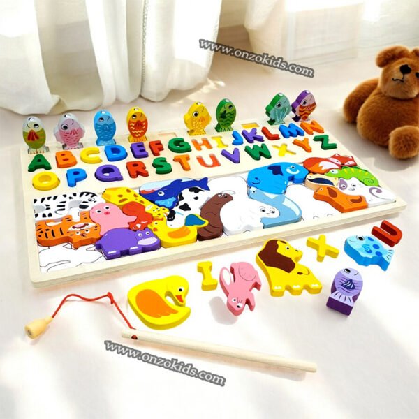 Puzzle de Cognition en bois pour enfant – Image 2