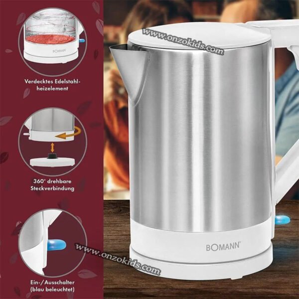 Bouilloire électrique, Préparateur biberon pour bébé – BOMANN – Image 2