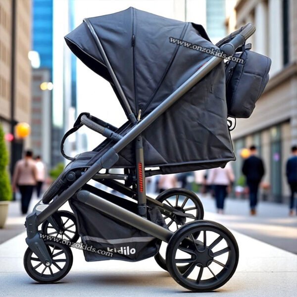 Poussette Compacte Valise avec Sac et Cache Pieds - Kidilo – Image 2