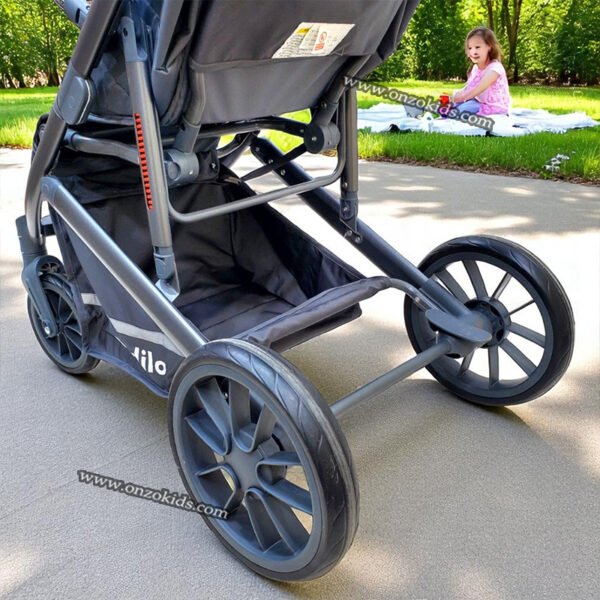 Poussette Compacte Valise avec Sac et Cache Pieds - Kidilo – Image 5