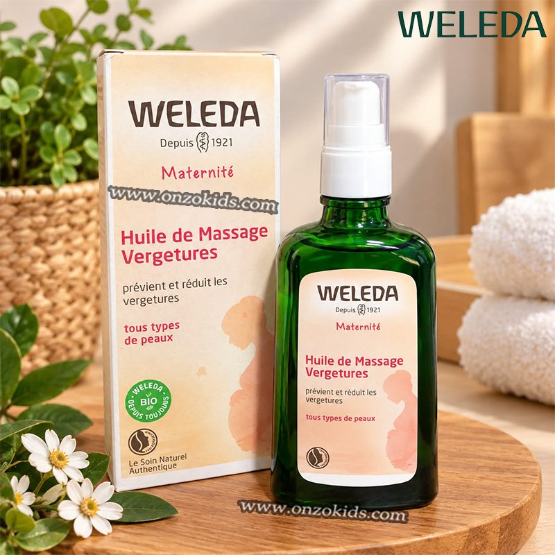 Huile De Massage Vergetures 100 Ml - Weleda