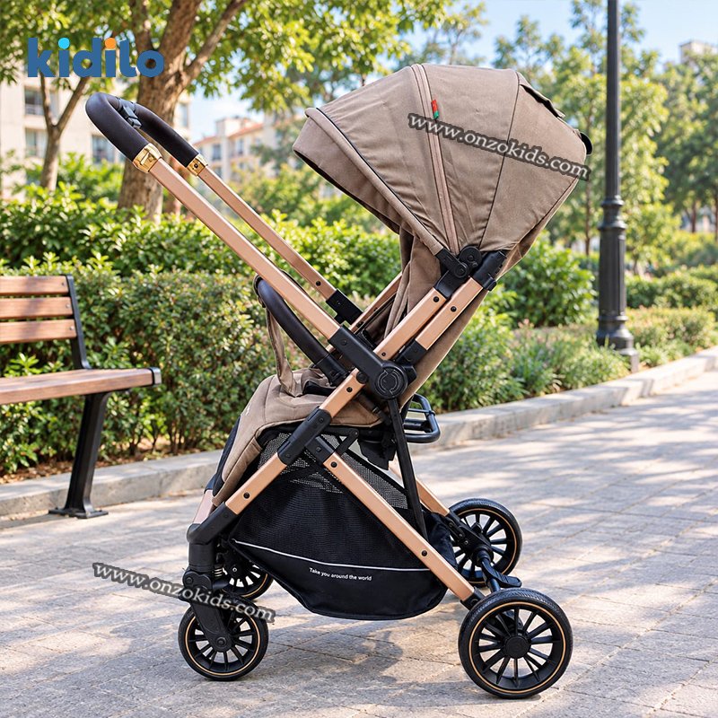 Poussette compacte valise réversible – Kidilo – Image 2
