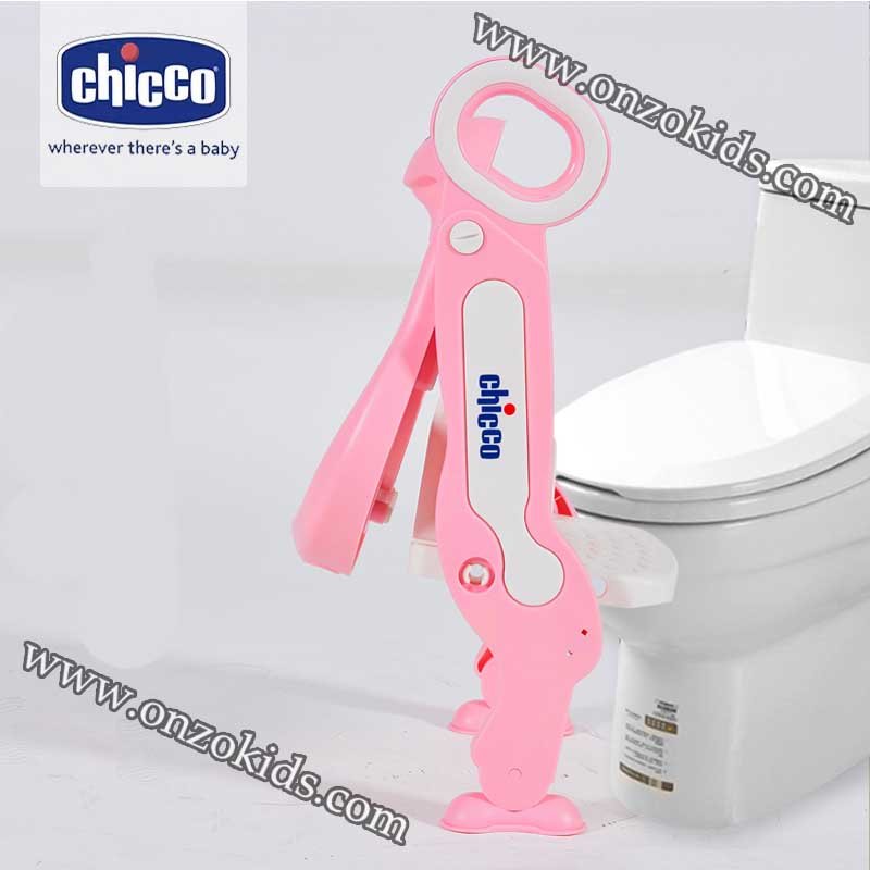 Réducteur de toilette avec marche pied pour enfant de marque CHICCO