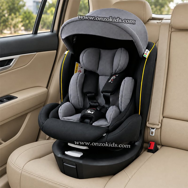 Siège Auto ISOFIX pivotant 360° Avec Bras De Fixation 0-36 kg – Kattrie – Image 2