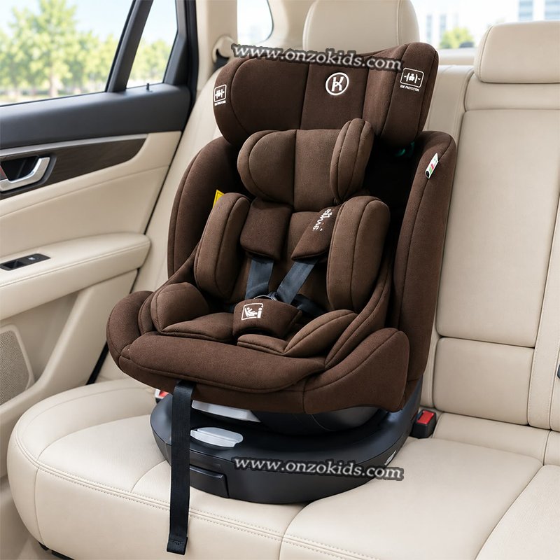 Siège Auto ISOFIX pivotant 360° Avec Bras De Fixation 0-36 kg – Kattrie – Image 4