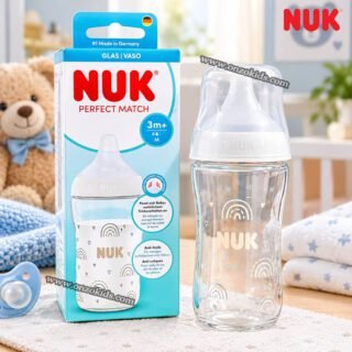 Biberon Perfect Match en Verre 230 ml - Nuk