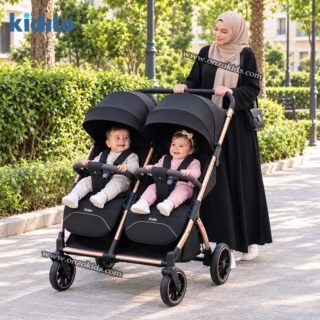 Poussette Réversible Pour Jumeaux – Kidilo