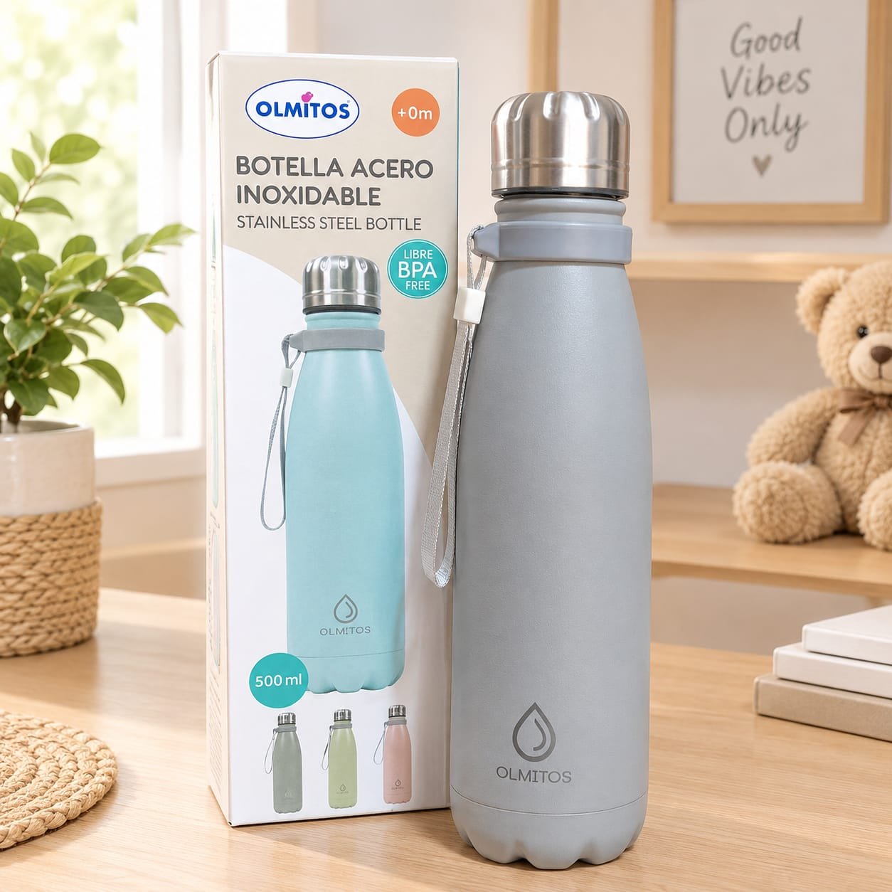Bouteille isotherme 500 ml – Olmitos – Image 2
