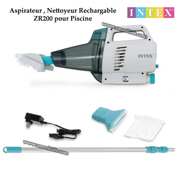 Aspirateur , Nettoyeur Rechargable ZR200 pour Piscine - Intex – Image 3