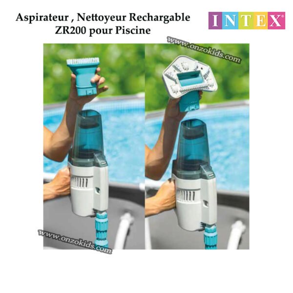 Aspirateur , Nettoyeur Rechargable ZR200 pour Piscine - Intex – Image 2