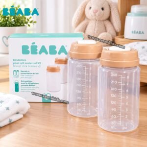 Lot de 2 Bouteilles pour Lait Maternel 240 ml - Beaba