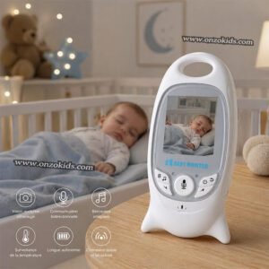 Babyphone vidéo, Baby Monitor Avec écran et Caméra Pour Bébé