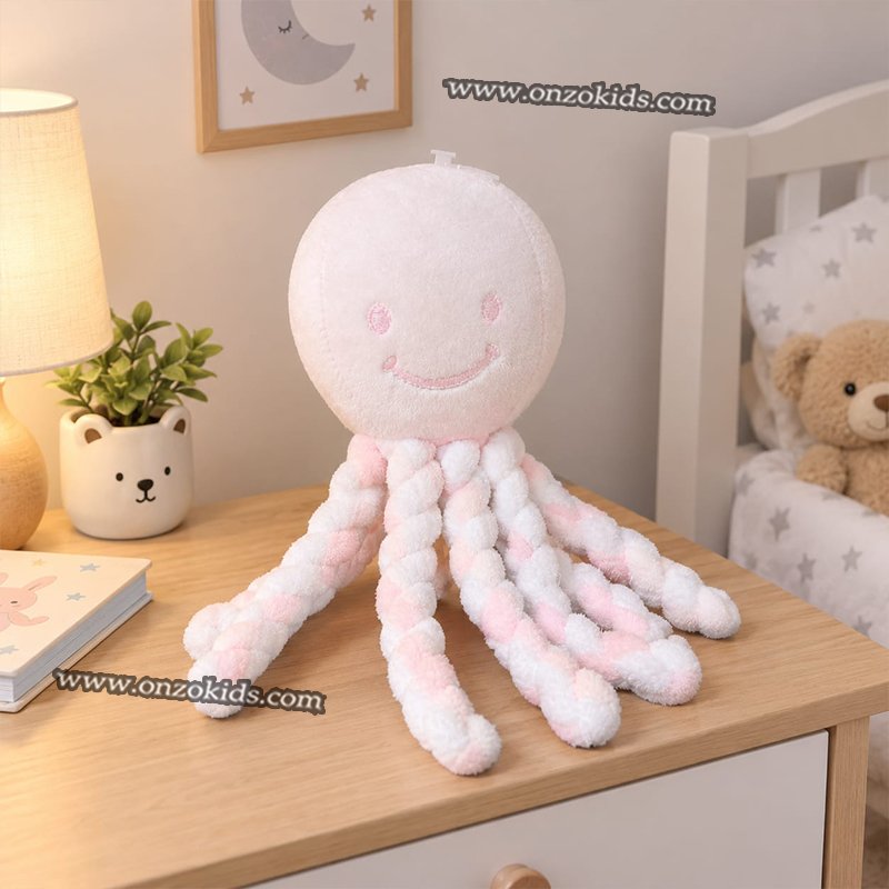 Lapidou Peluche Pieuvre - Nattou – Image 2