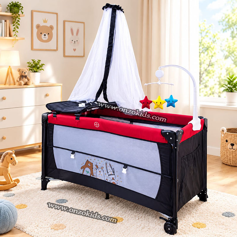 Lit Parc Cododo, Multifonction 3 en 1 – Kidilo