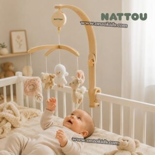 Mobile musicale en bois Fanfan - Nattou