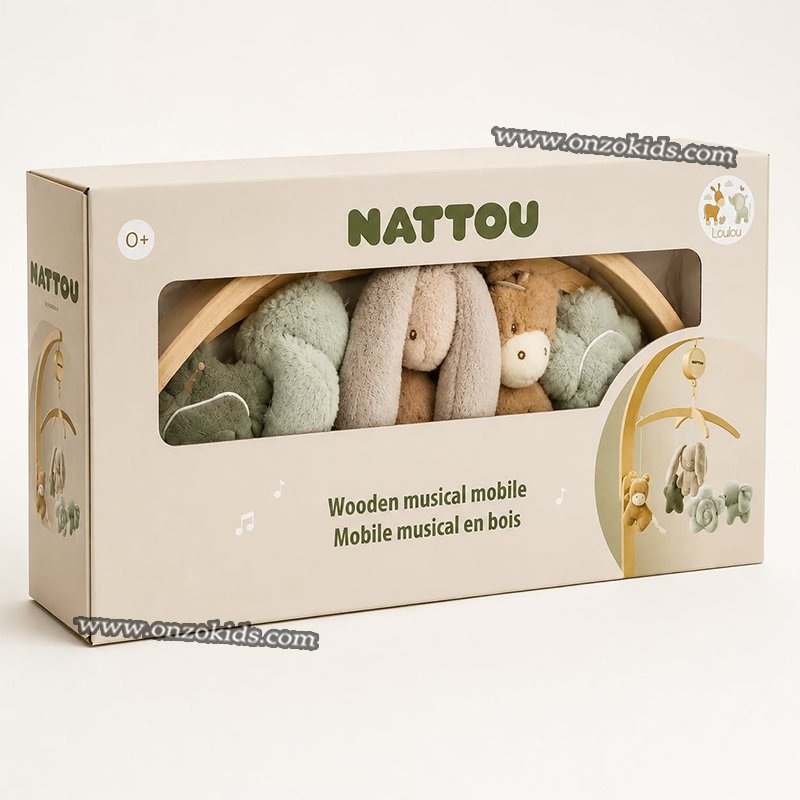 Mobile musicale en bois Fanfan - Nattou – Image 6