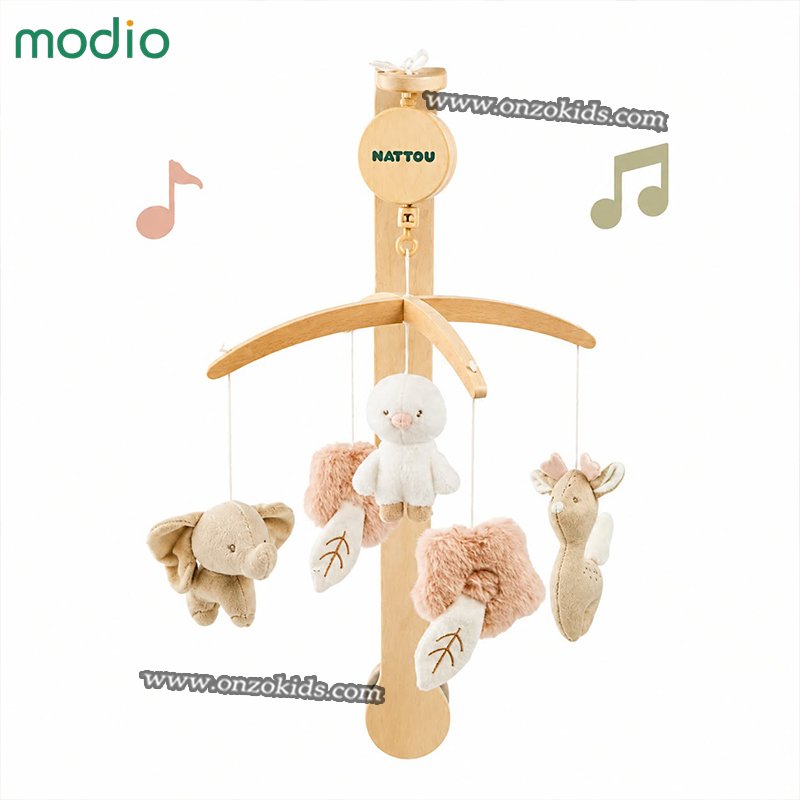 Mobile musicale en bois Fanfan - Nattou – Image 4