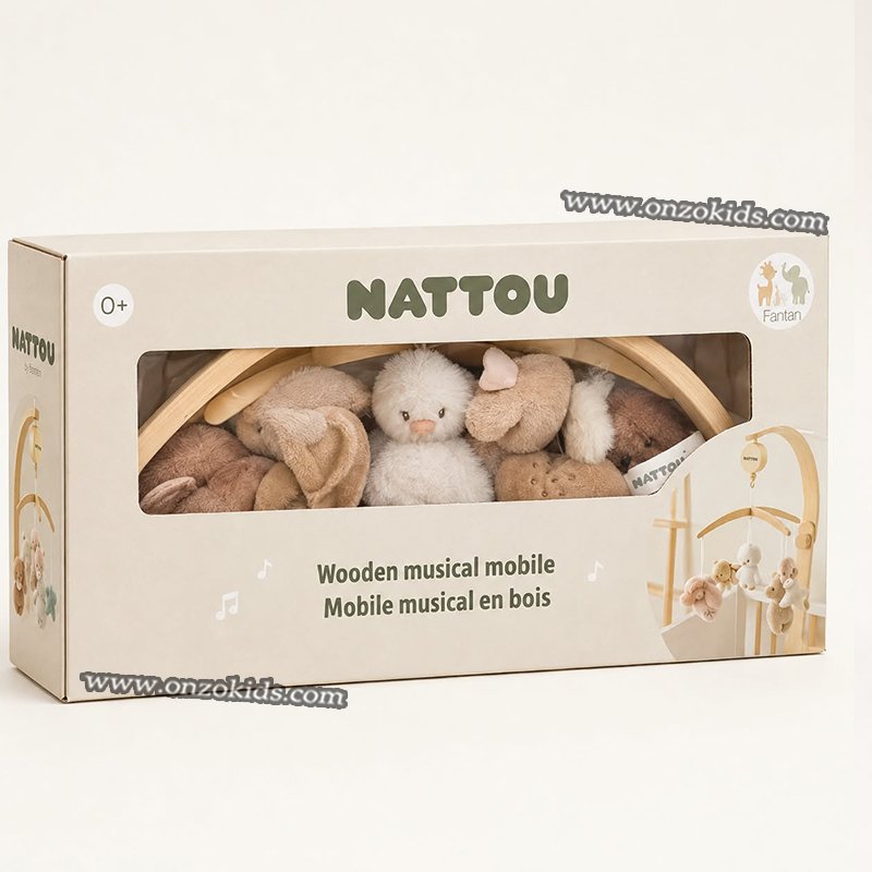 Mobile musicale en bois Fanfan - Nattou – Image 7