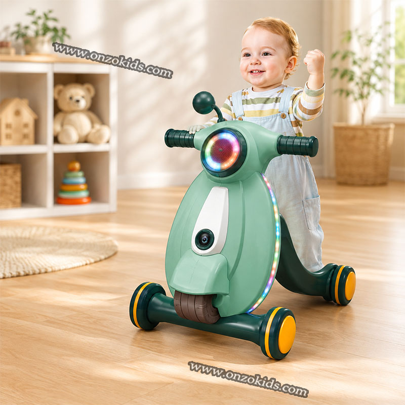 Trotteur musical multifonctionnel pour bébé
