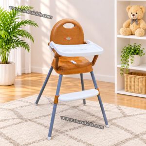 Chaise haute portable pour bébé sécurisée
