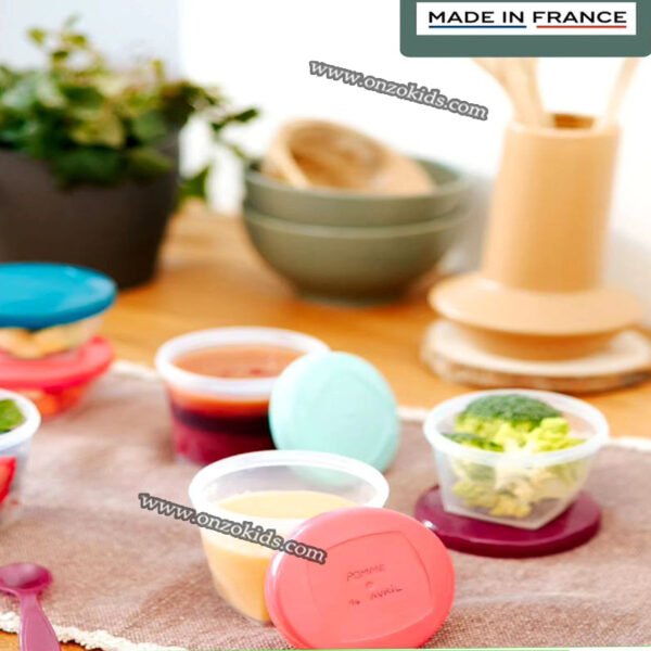 Ensemble de 12 boîtes hermétiques + 3 cuillères souples-BABYMOOV – Image 3