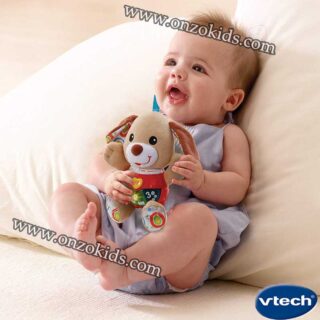 Chant' toutou brun et rose Vtech