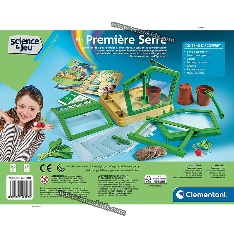 Jouet Ma première serre-clementoni – Image 4