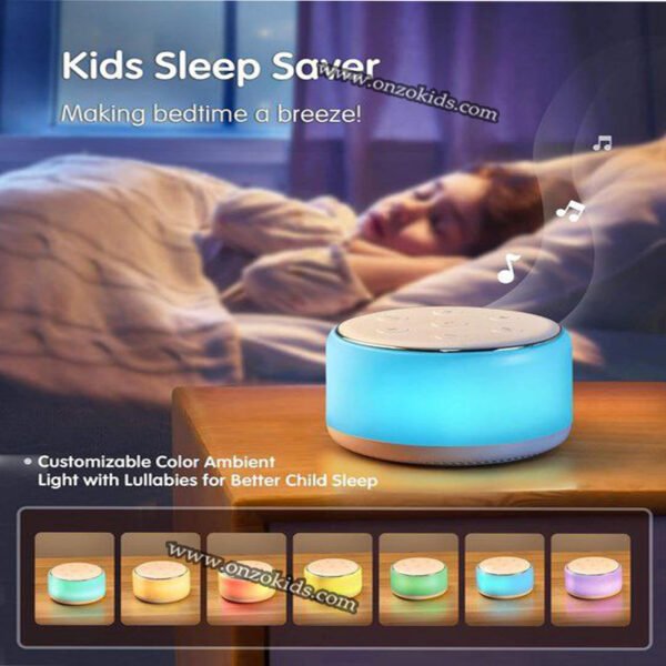 Veilleuse musicale pour bébé avec lumiére