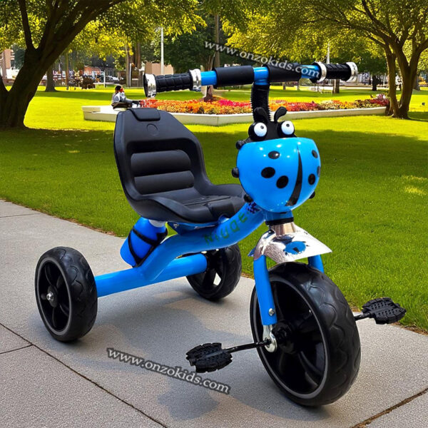 Tricycle bébé coccinelle avec gourde – Image 3