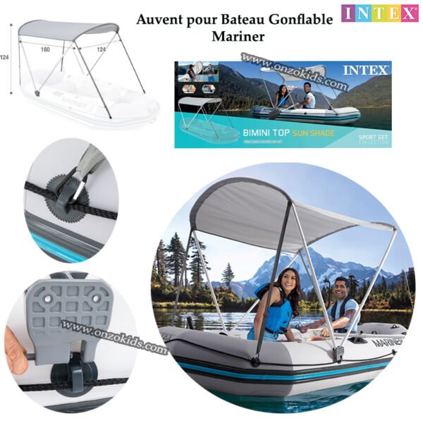 Parasol, Auvent pour Bateau Gonflable  Mariner - Intex