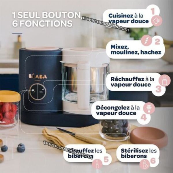 Babycook Néo Robot Cuiseur Bébé 6 en 1, Made in France-Béaba – Image 4