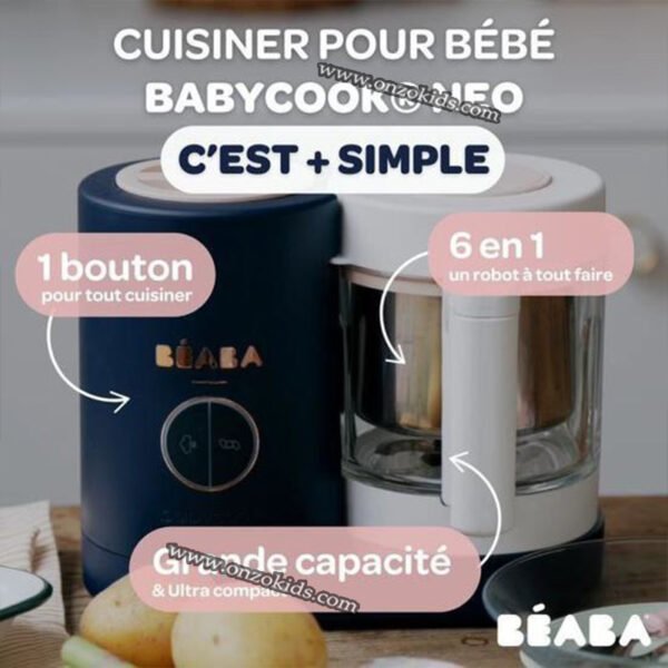 Babycook Néo Robot Cuiseur Bébé 6 en 1, Made in France-Béaba – Image 7