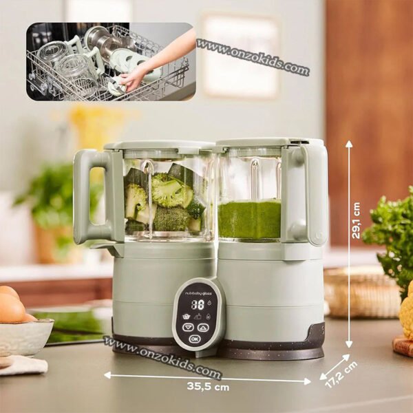 Robot Cuiseur 4en1 Bébé Nutribaby Glass - Babymoov – Image 5