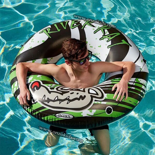 Bouée gonflable pour piscine et activités aquatiques de 122cm-INTEX – Image 2