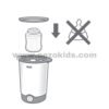 NUK Chauffe-Biberon Maison/Voiture Thermo Express, Chauffe en 90 Secondes – Image 5