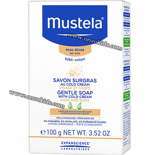 Mustela Bébé Savon Surgras au Cold Cream Nutri-Protecteur 100 g