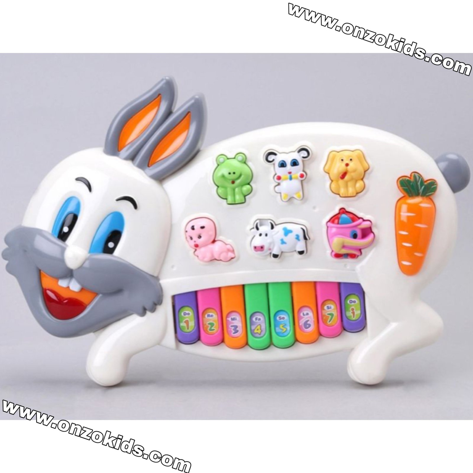 JOUET D'apprentissage piano Lapin musical pour enfants