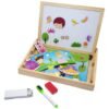 Tableau de dessin éducatif double face pour enfant