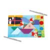 Jouet éducatif créatif Tangram Puzzle géométrie en bois pour enfants – Image 4