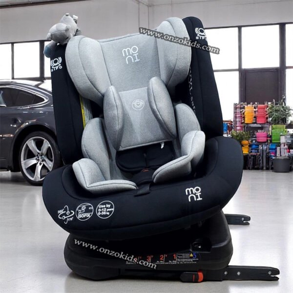 Siège auto Serengeti Pivotant Isofix 360° de 0 à 36 Kg-MONI – Image 4