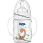 2 Poignées De Biberon En Silicone - Faciles à Saisir Pour Petites Mains - Coloris Rose Et Bleu