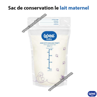 Sac de conservation de lait maternel -Bebedor