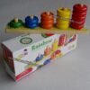 Cercles de calcule à empiler en bois Montessori – Image 4