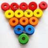 Cercles de calcule à empiler en bois Montessori – Image 5