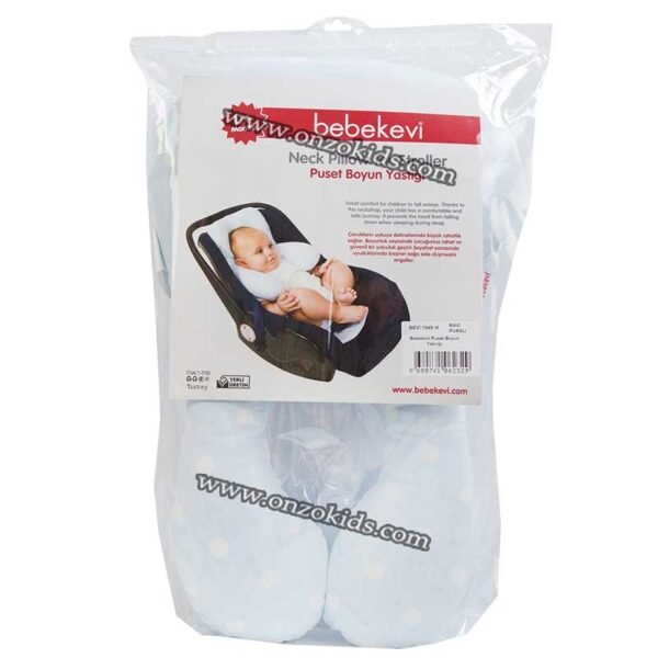 Oreiller de soutien de cou de poussette et maxi cosi - Bebekevi – Image 3