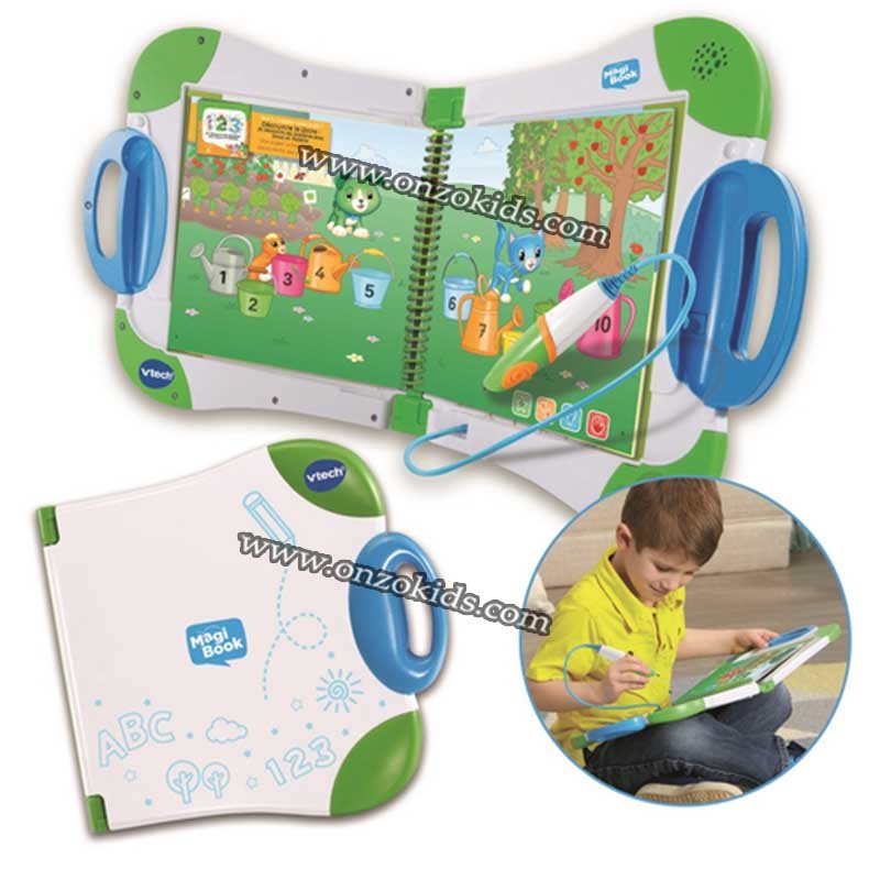 VTech - Magibook 3D - Starter Pack, Livre Interactif enfant / Jouet 2-8 ans  – Version FR