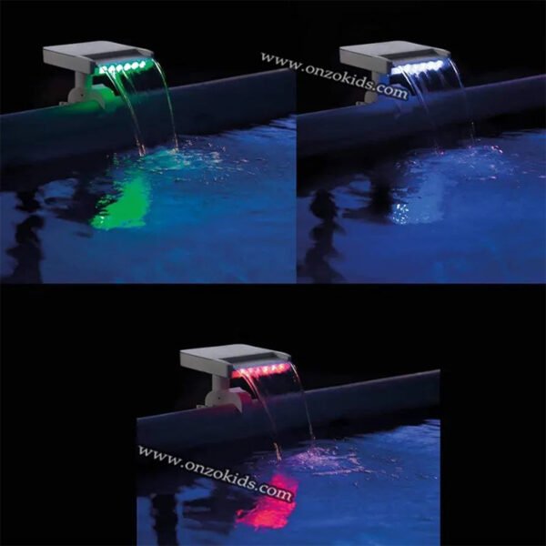 Fontaine à LED multicolore pour piscine Modèle Cascade-INTEX – Image 6